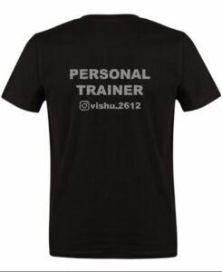 Personal Trainer T-shirt Printing for GYM