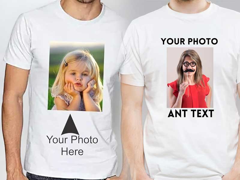 Photo printing on T-shirt @ ₹300 with free delivery