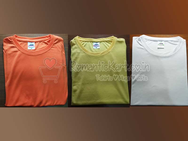 मात्रा ₹100 में टी-शर्ट प्रिंट प्रिंट करवाए (MOQ - 25+)