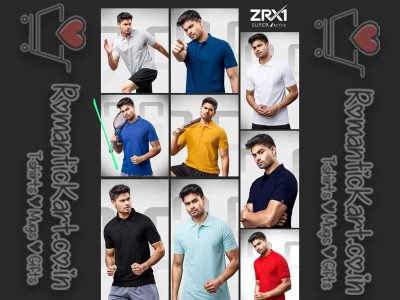 Best quality T-shirts with Your Logo printed in front and Back